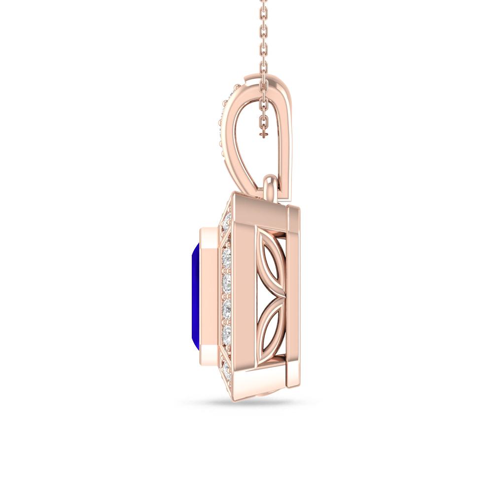 Rose Gold - Tanzanite