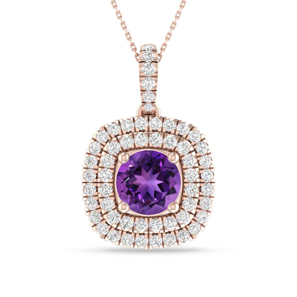 Rose Gold - Amethyst
