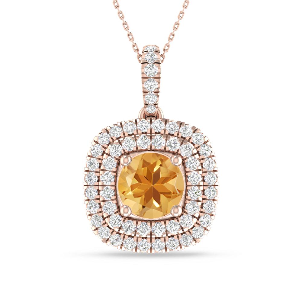 Rose Gold - Citrine