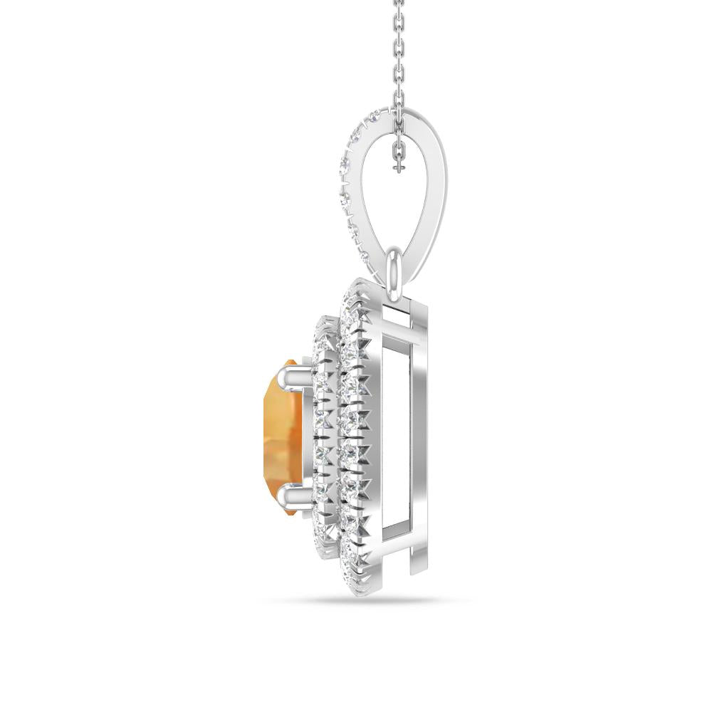 White Gold - Citrine