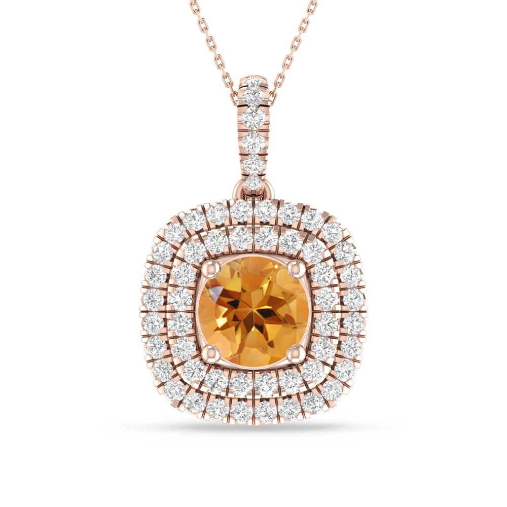 Rose Gold - Citrine