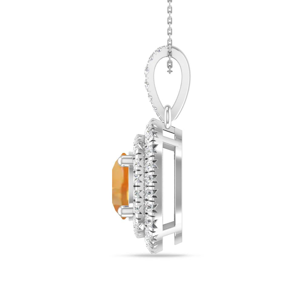 White Gold - Citrine