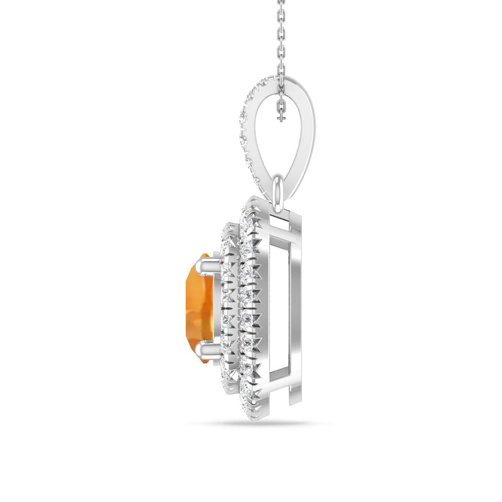White Gold - Citrine
