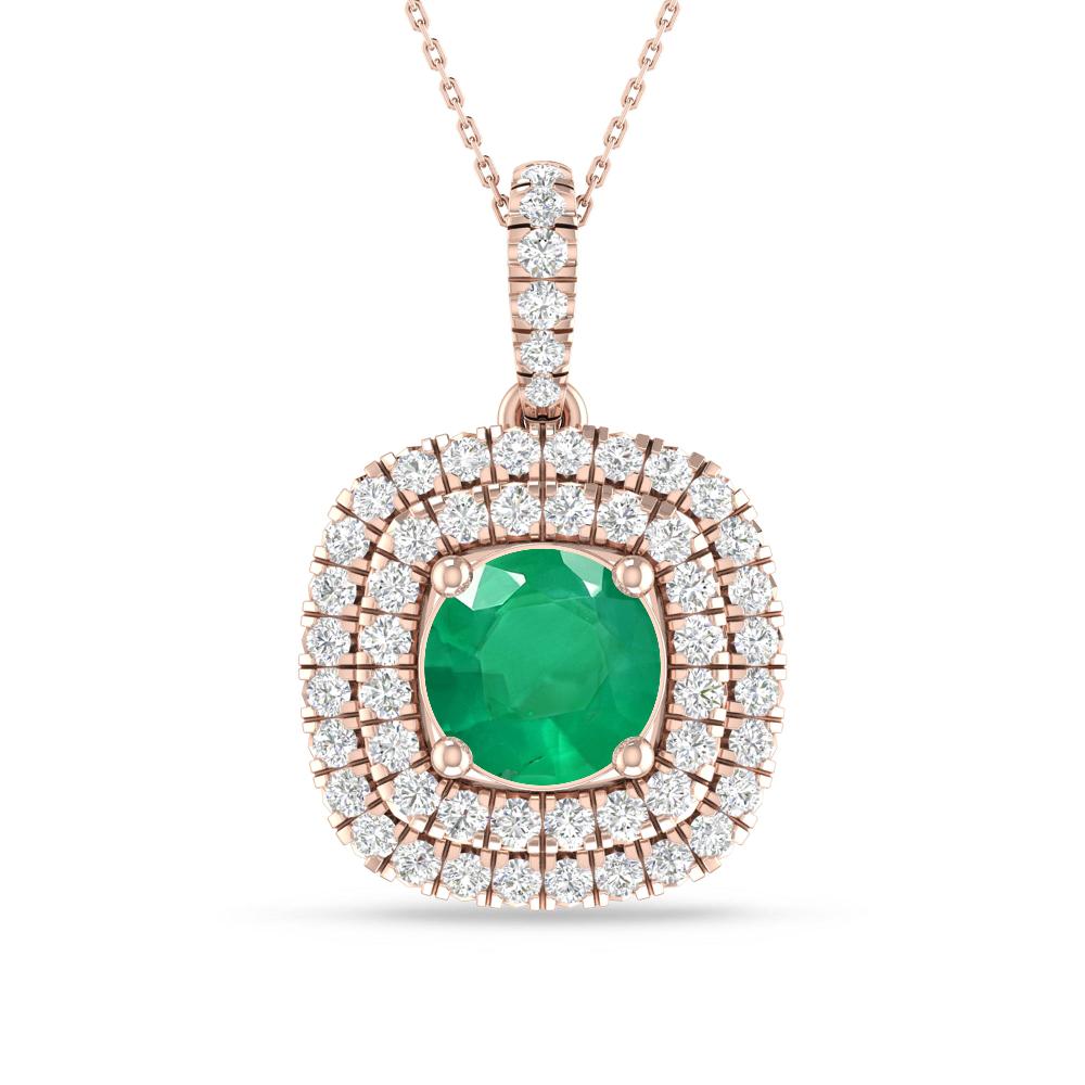 Rose Gold - Emerald