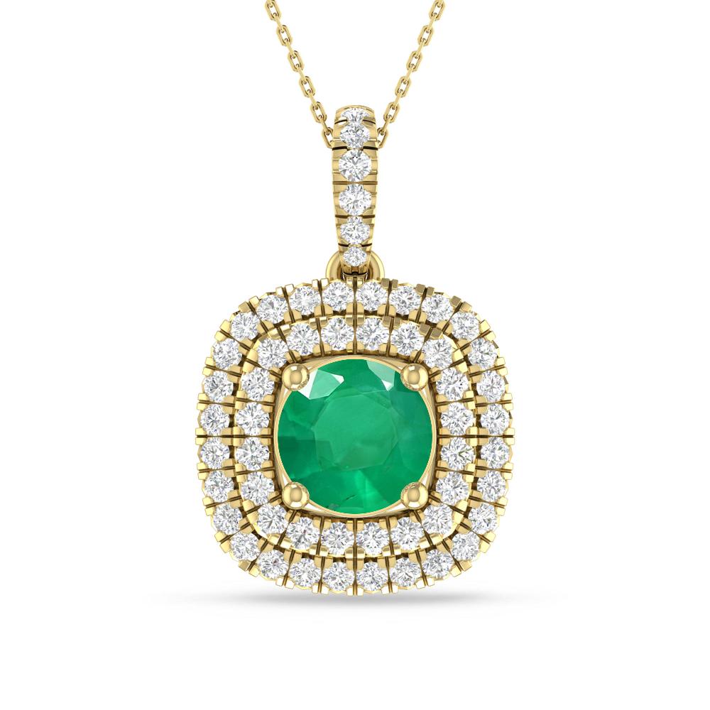 Yellow Gold - Emerald