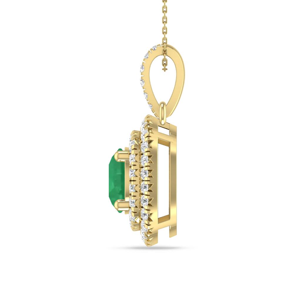 Yellow Gold - Emerald