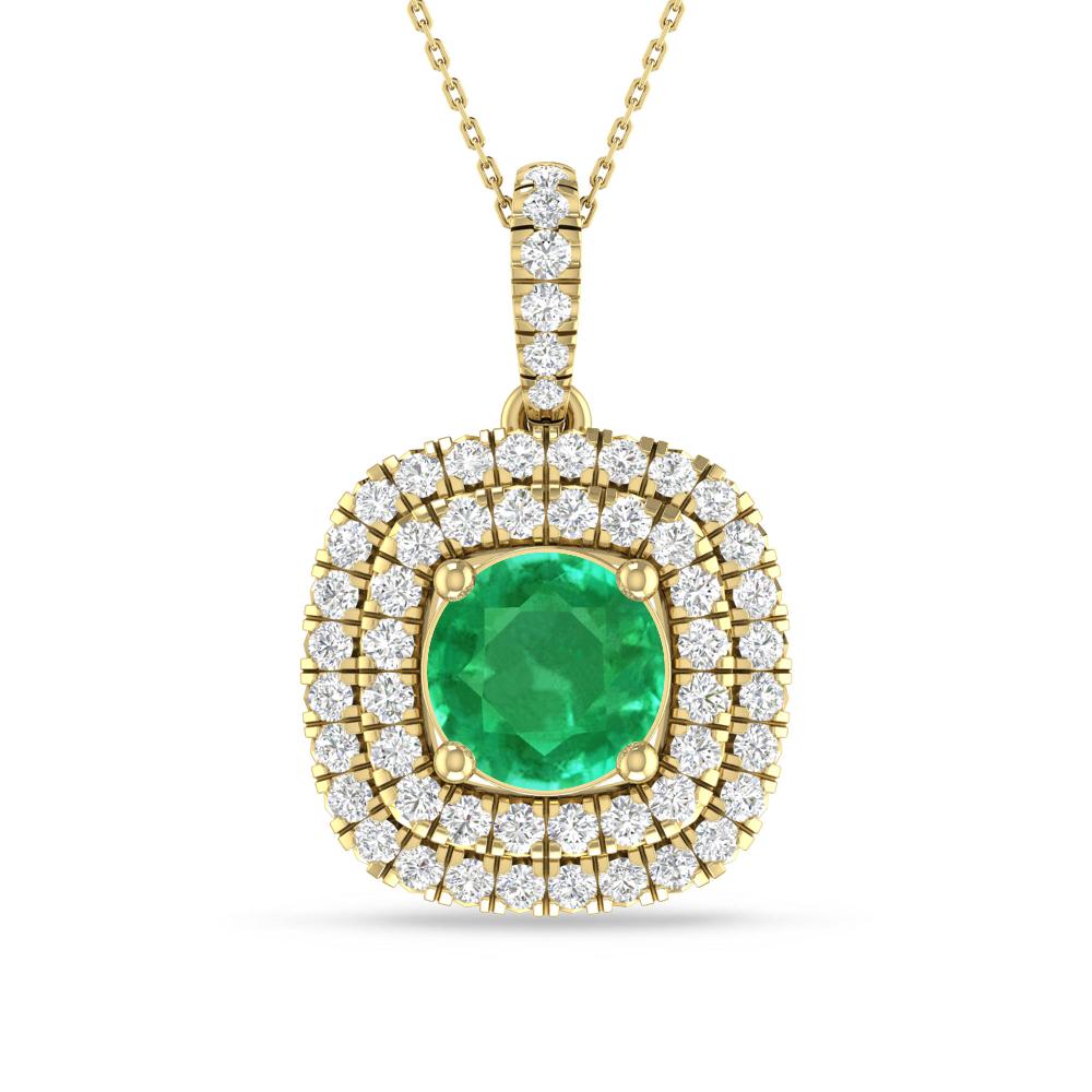 Yellow Gold - Emerald