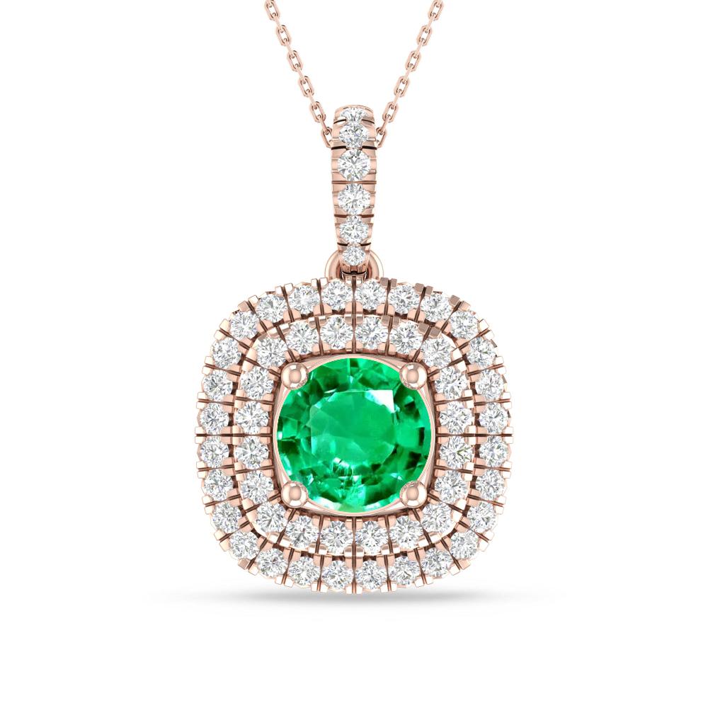Rose Gold - Emerald