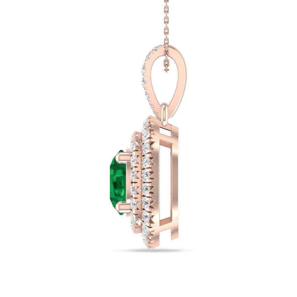 Rose Gold - Emerald