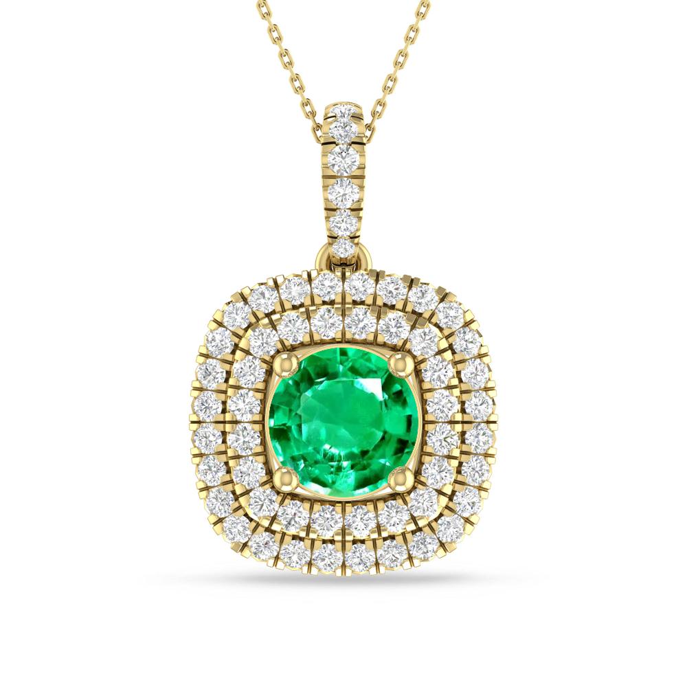 Yellow Gold - Emerald