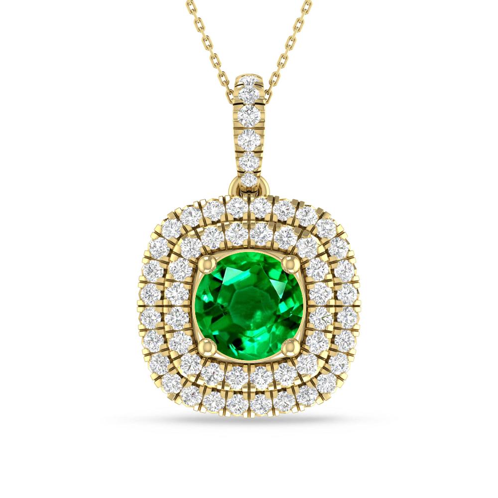 Yellow Gold - Emerald