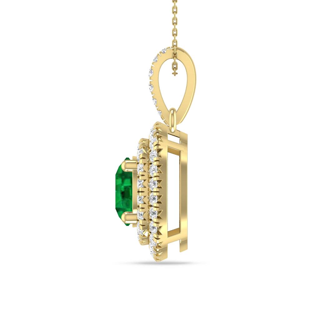 Yellow Gold - Emerald