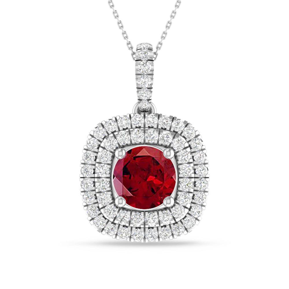 White Gold - Garnet