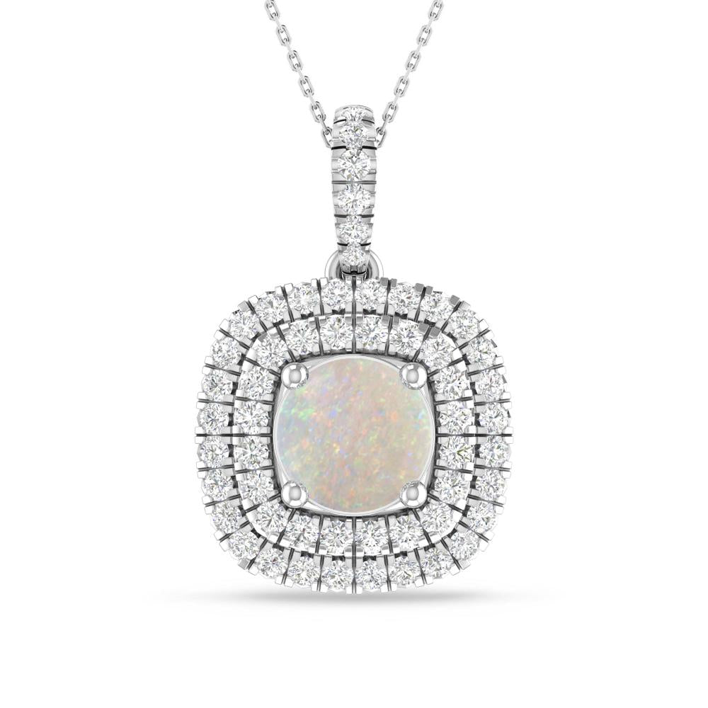 White Gold - Opal