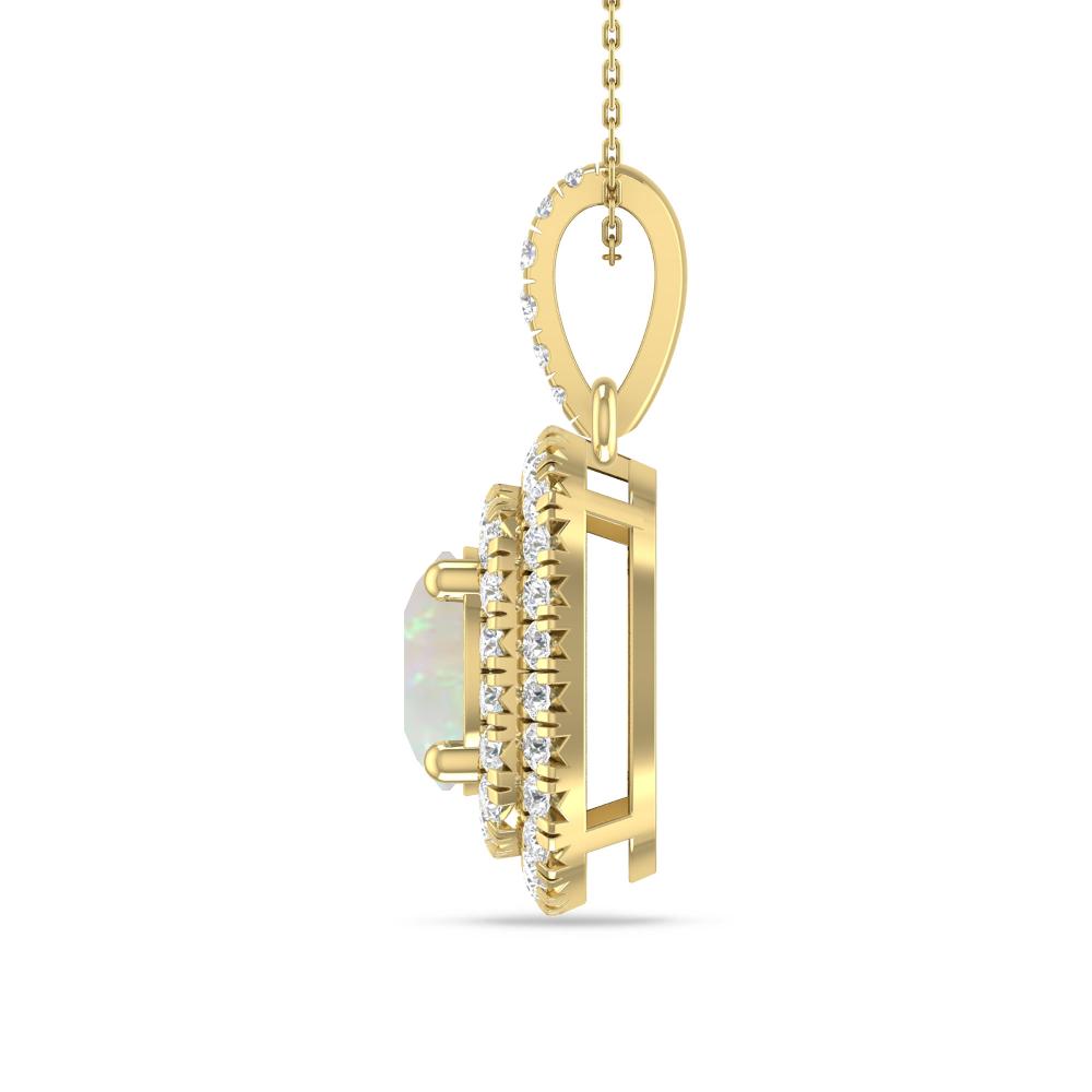 Yellow Gold - Opal