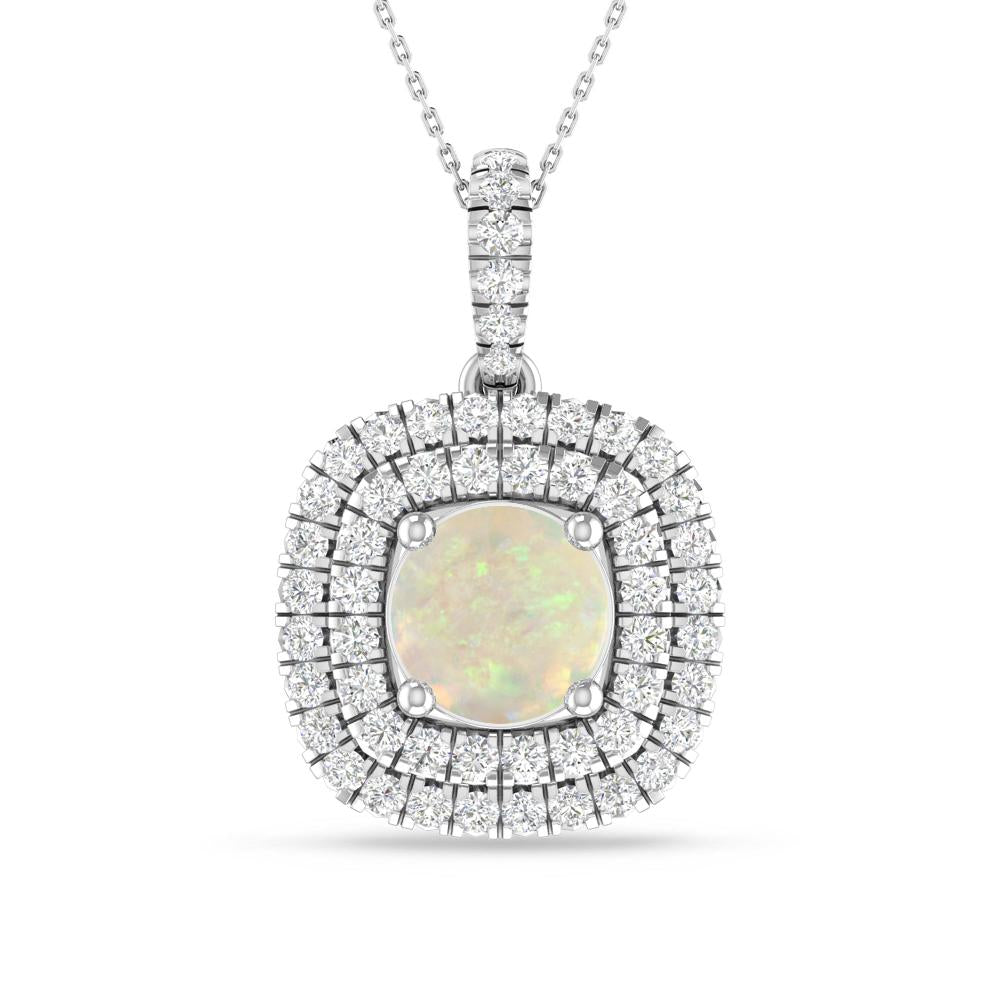 White Gold - Opal