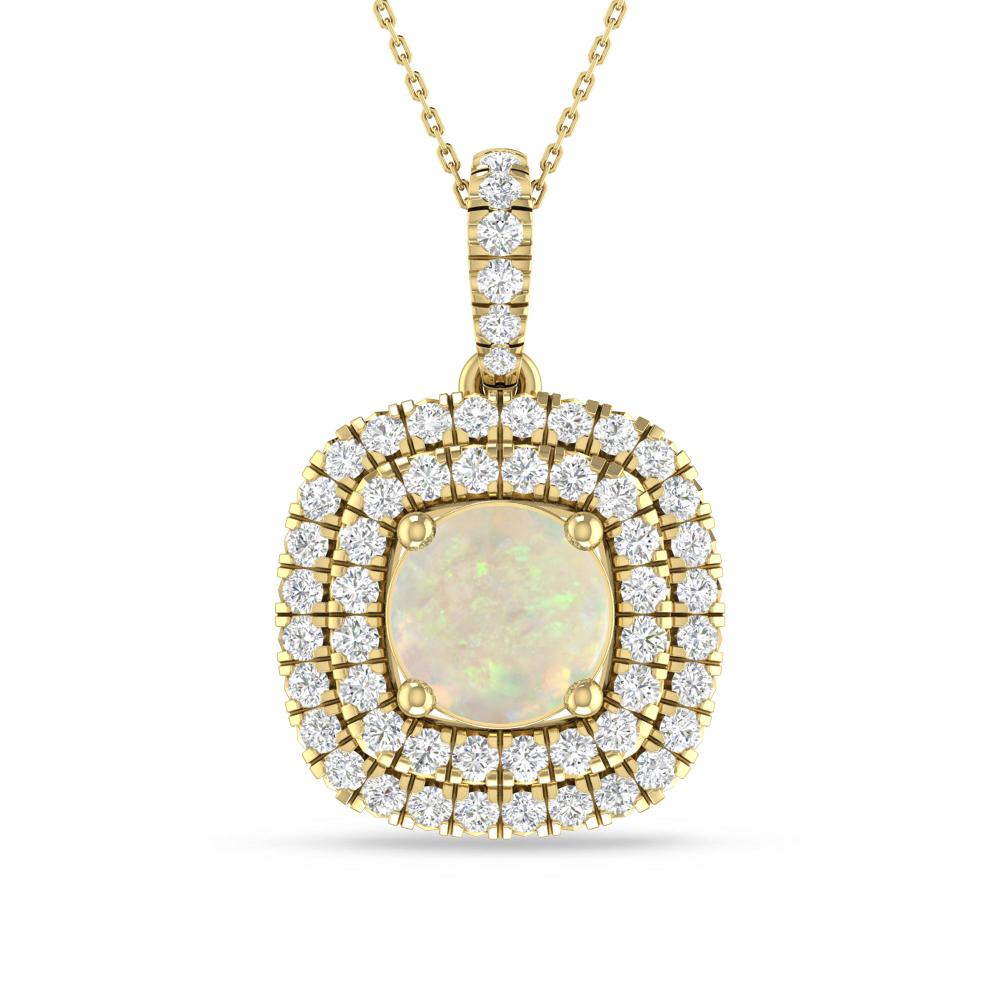 Yellow Gold - Opal