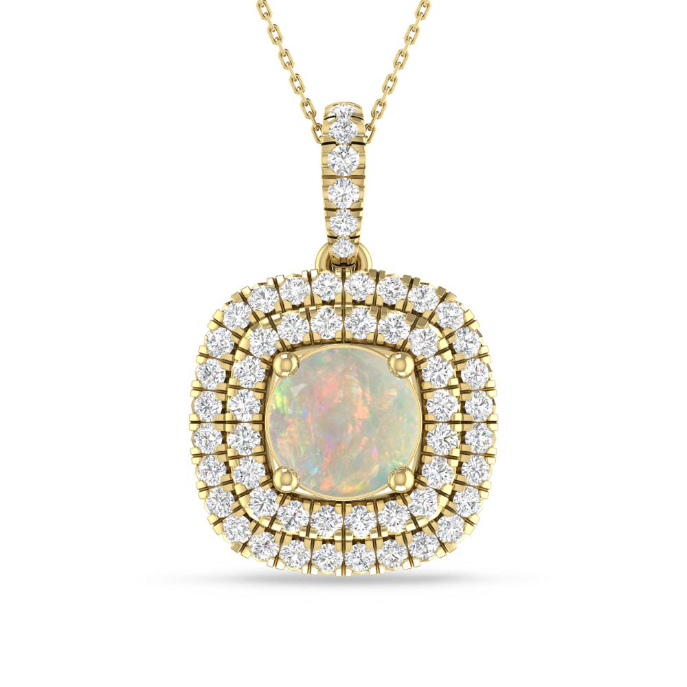 Yellow Gold - Opal