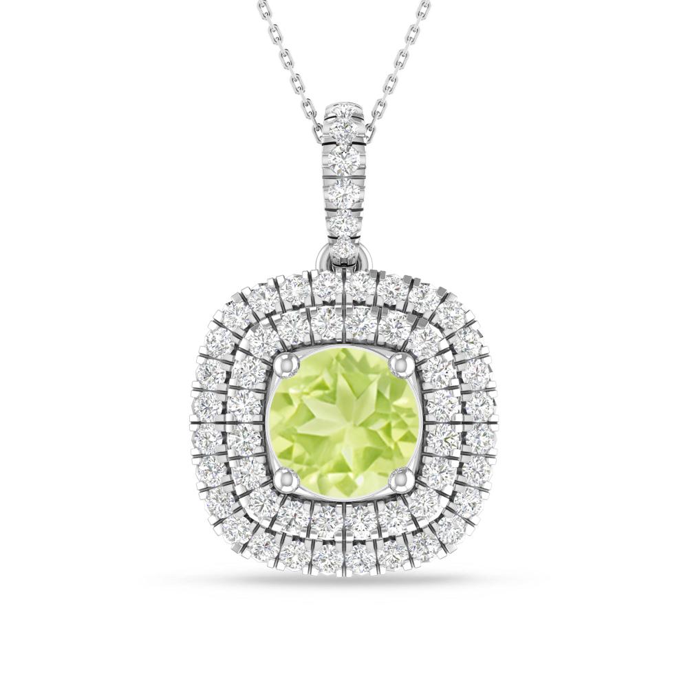 White Gold - Peridot