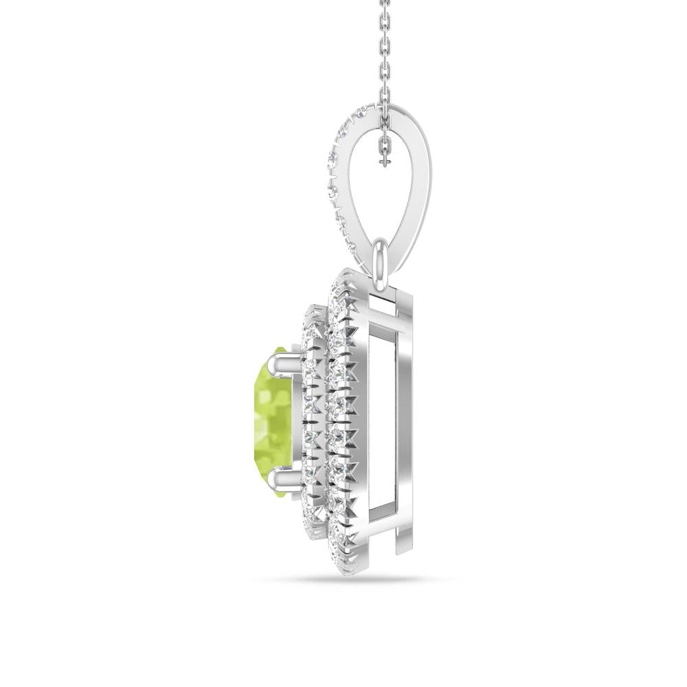 White Gold - Peridot