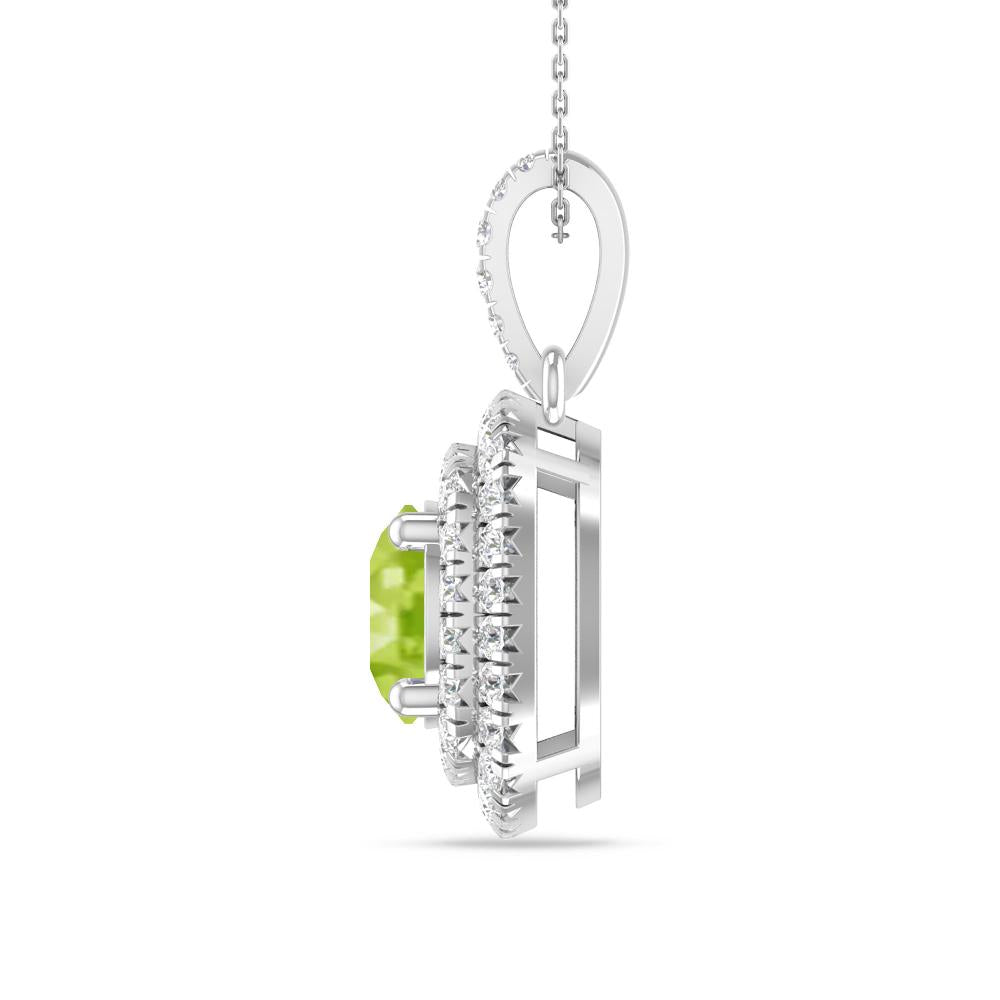 White Gold - Peridot