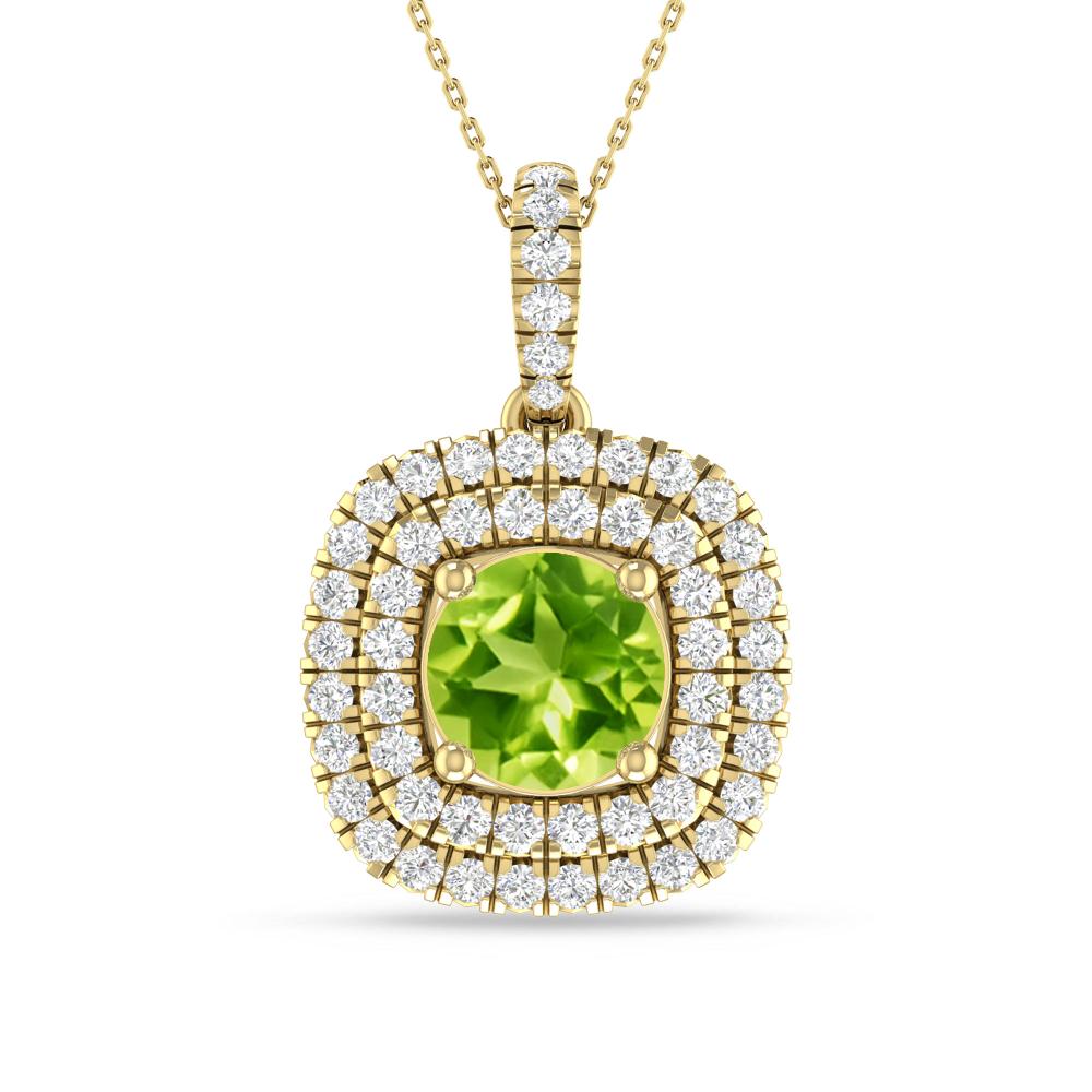 Yellow Gold - Peridot