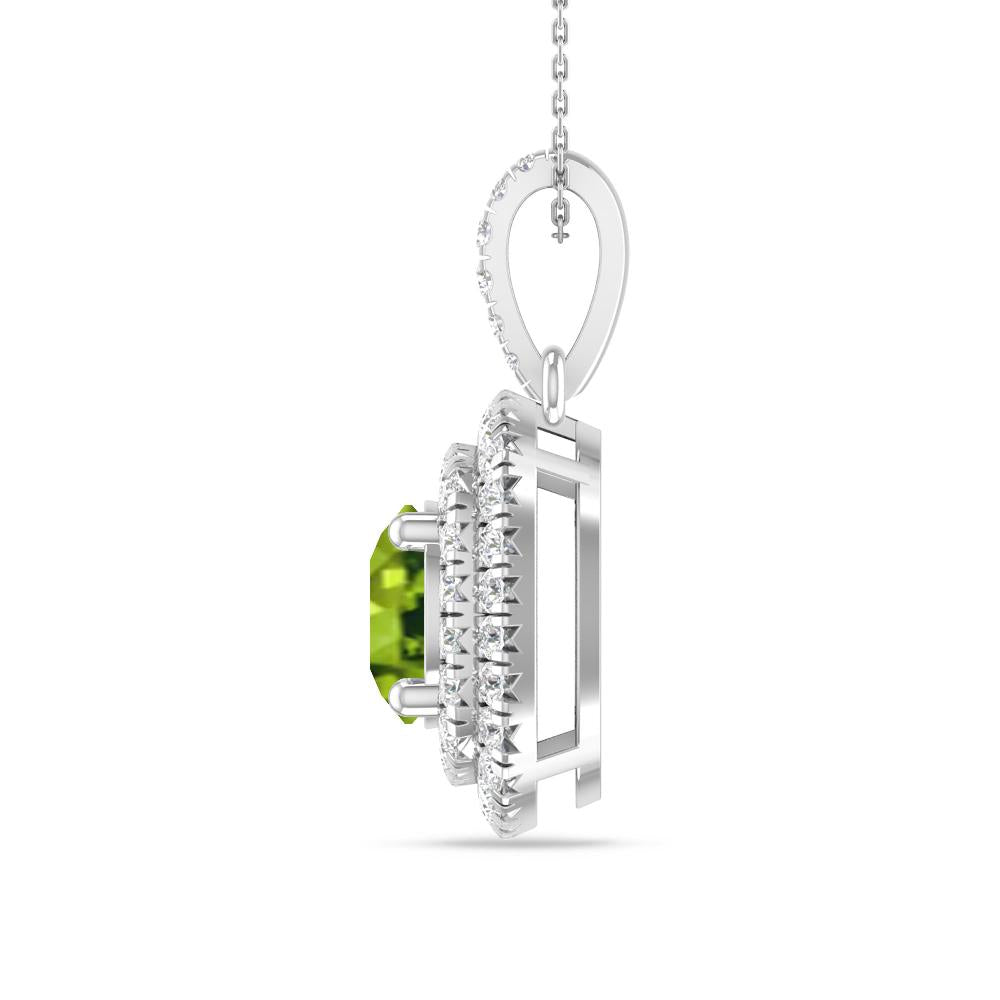 White Gold - Peridot