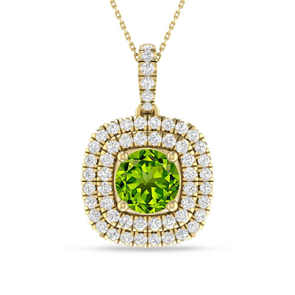 Yellow Gold - Peridot