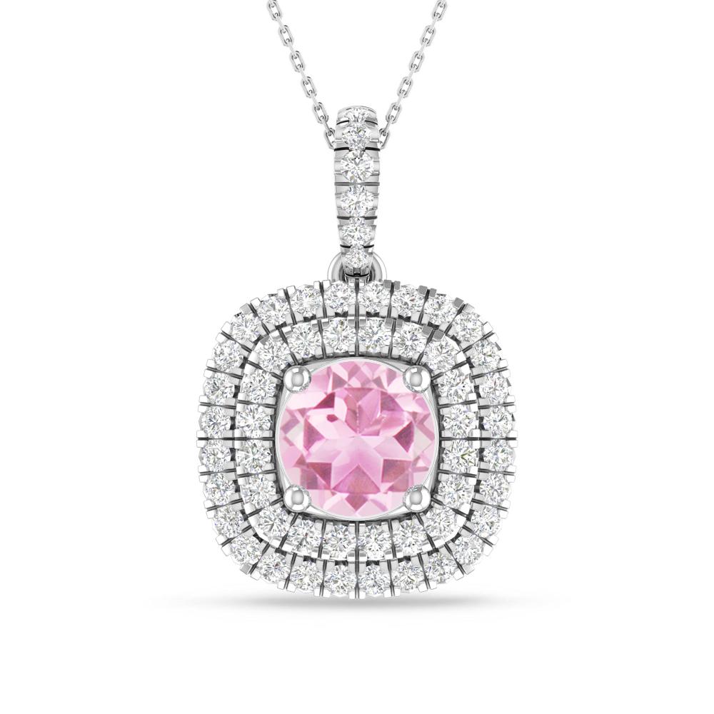 White Gold - Pink Tourmaline