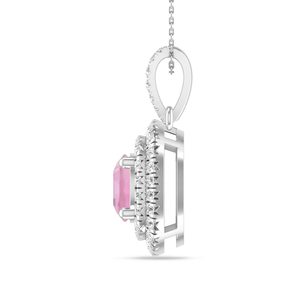 White Gold - Pink Tourmaline