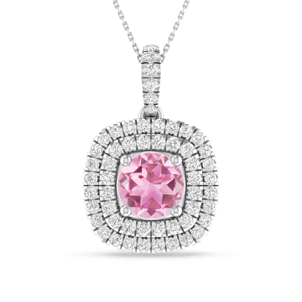 White Gold - Pink Tourmaline
