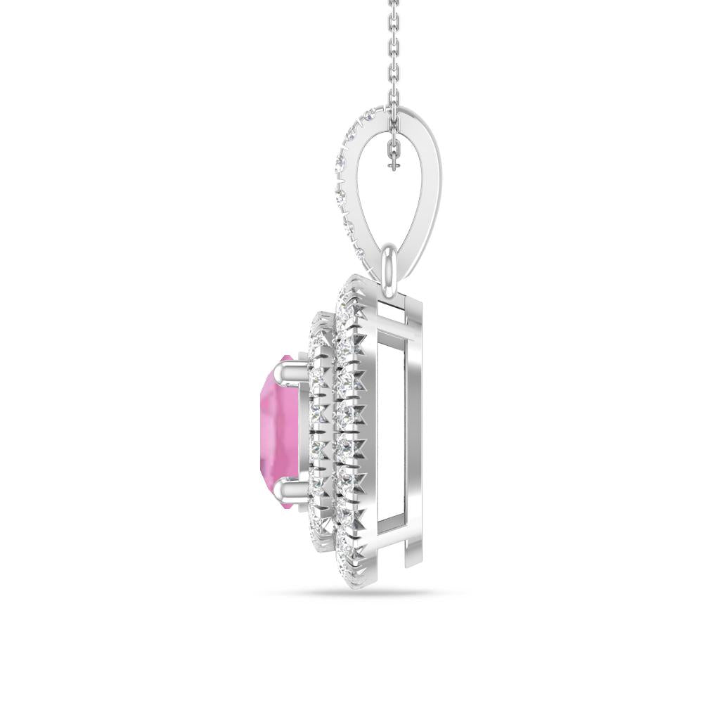 White Gold - Pink Tourmaline