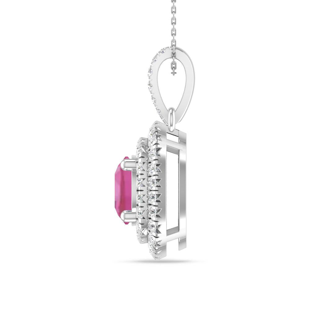 White Gold - Pink Tourmaline
