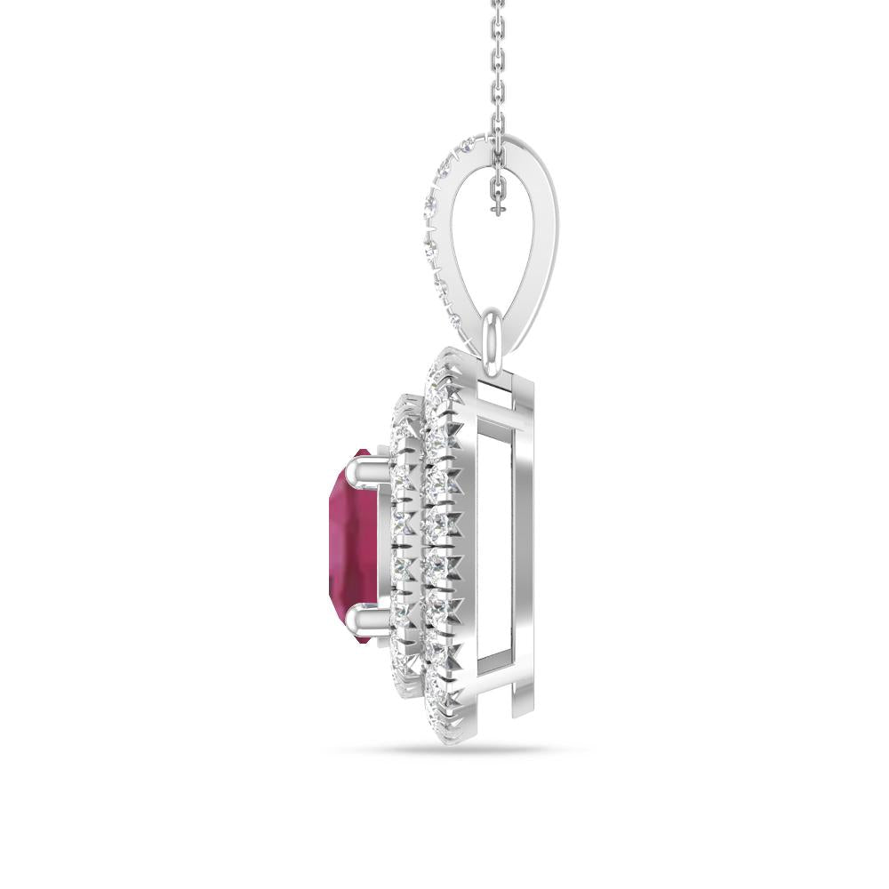 White Gold - Pink Tourmaline