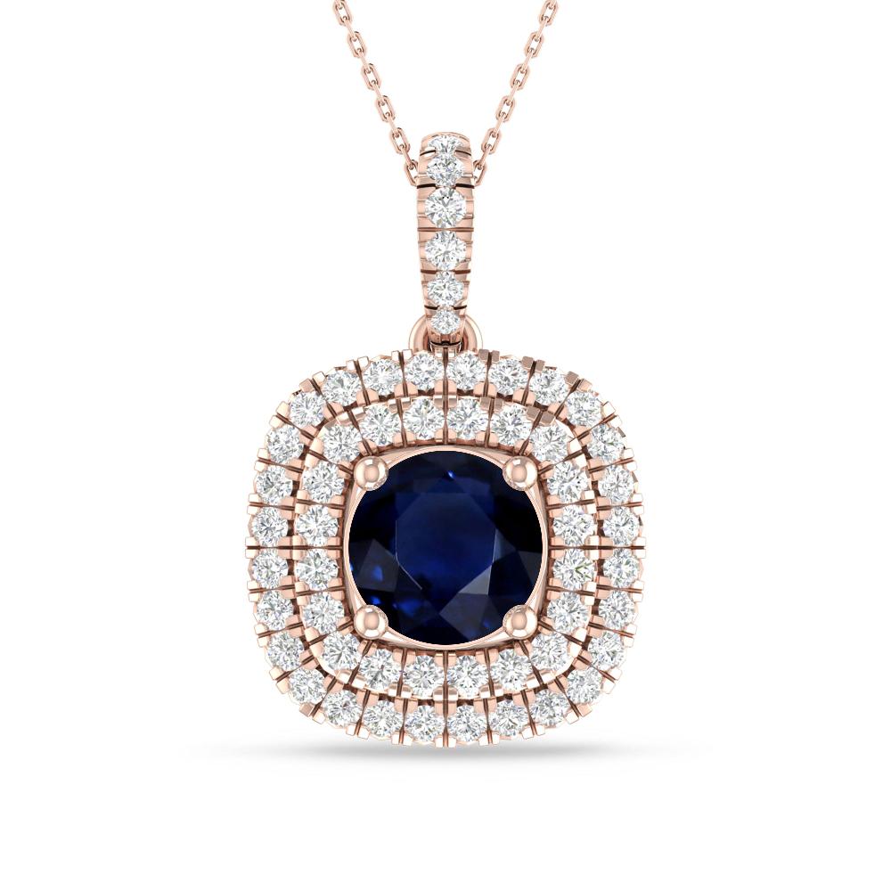 Rose Gold - Sapphire