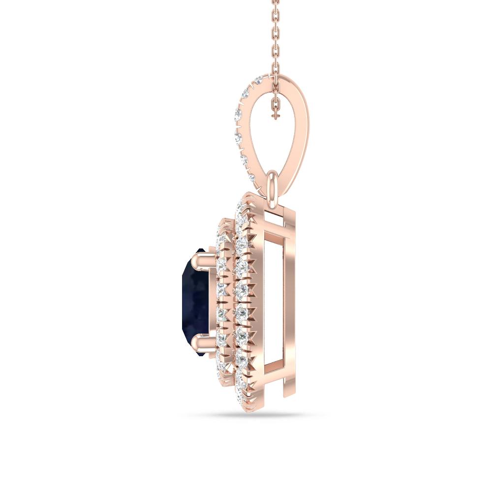 Rose Gold - Sapphire