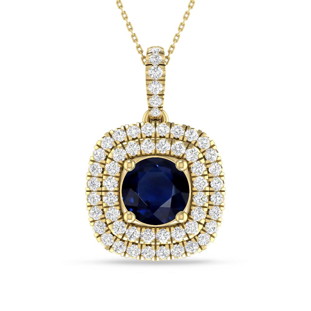 Yellow Gold - Sapphire