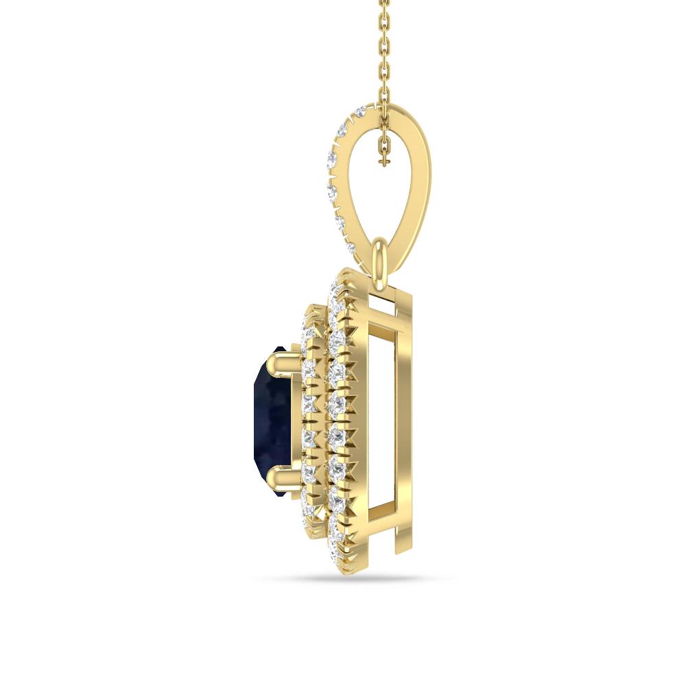 Yellow Gold - Sapphire
