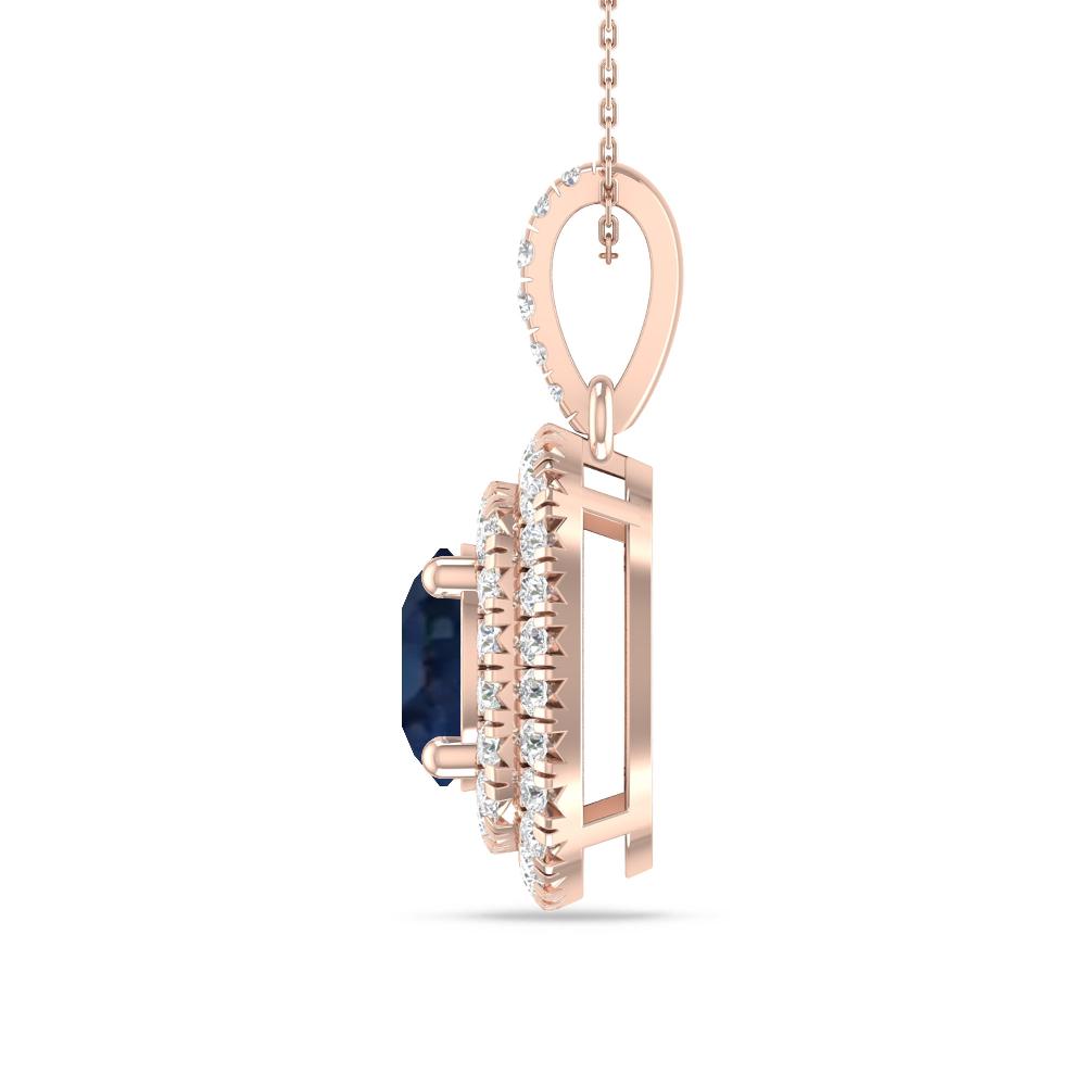 Rose Gold - Sapphire
