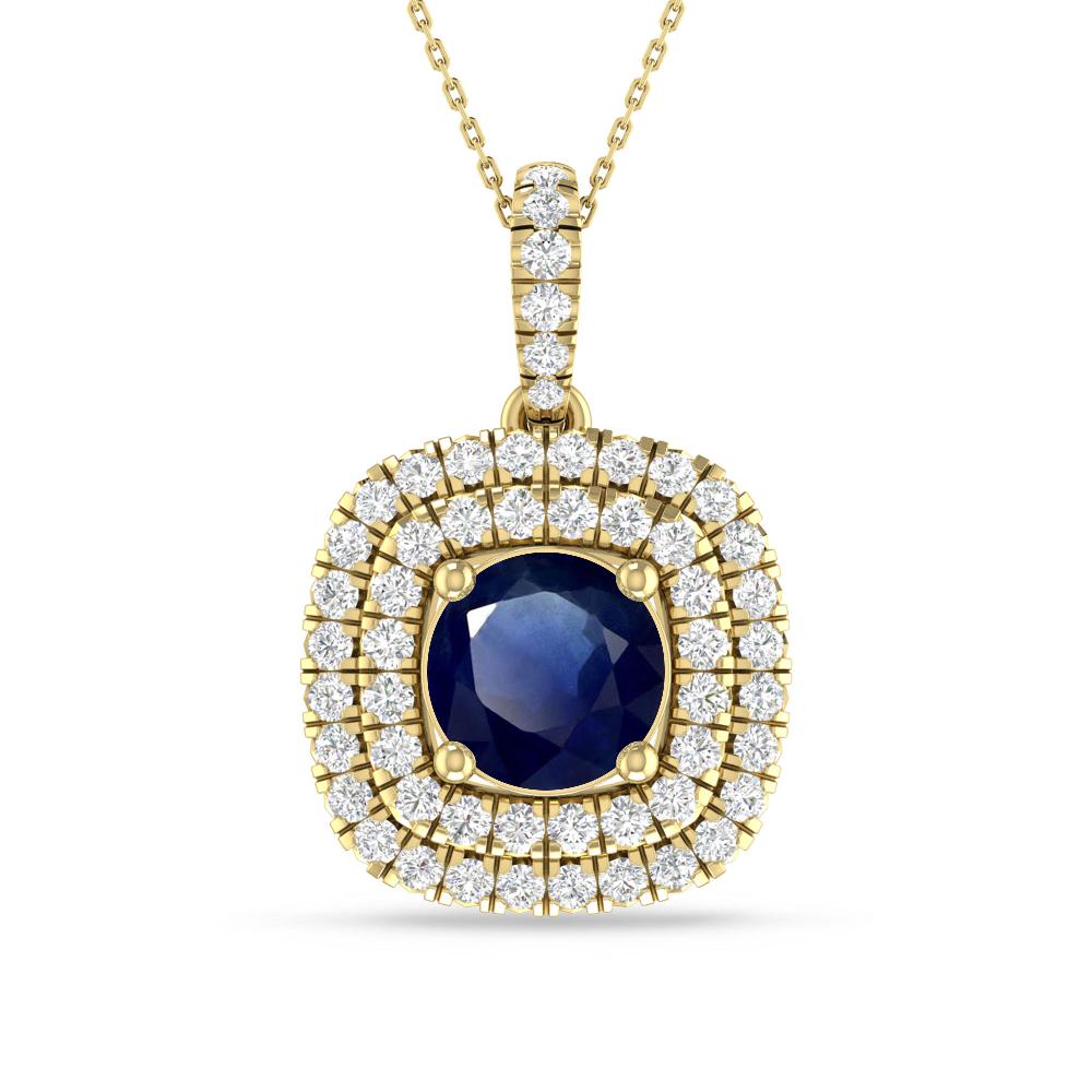 Yellow Gold - Sapphire