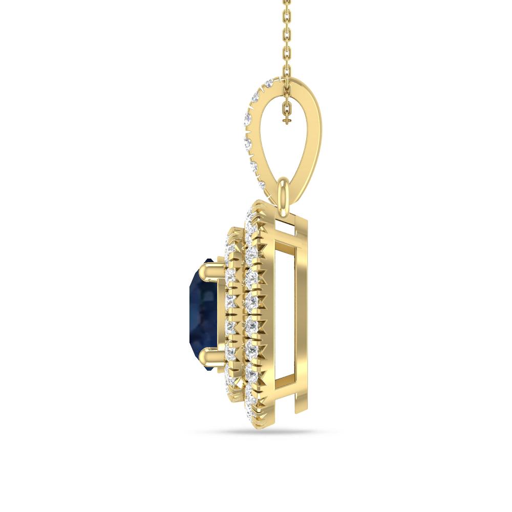 Yellow Gold - Sapphire