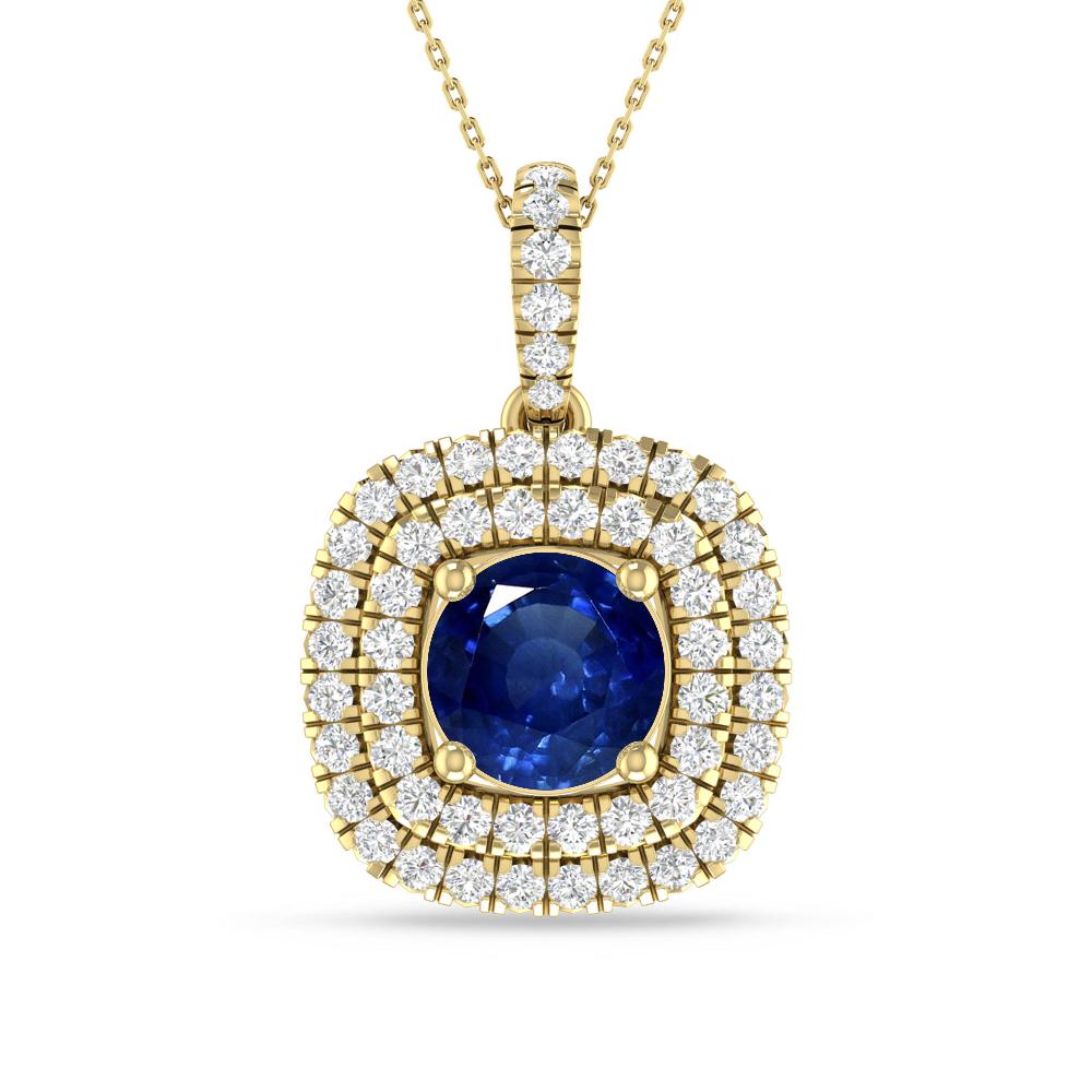 Yellow Gold - Sapphire