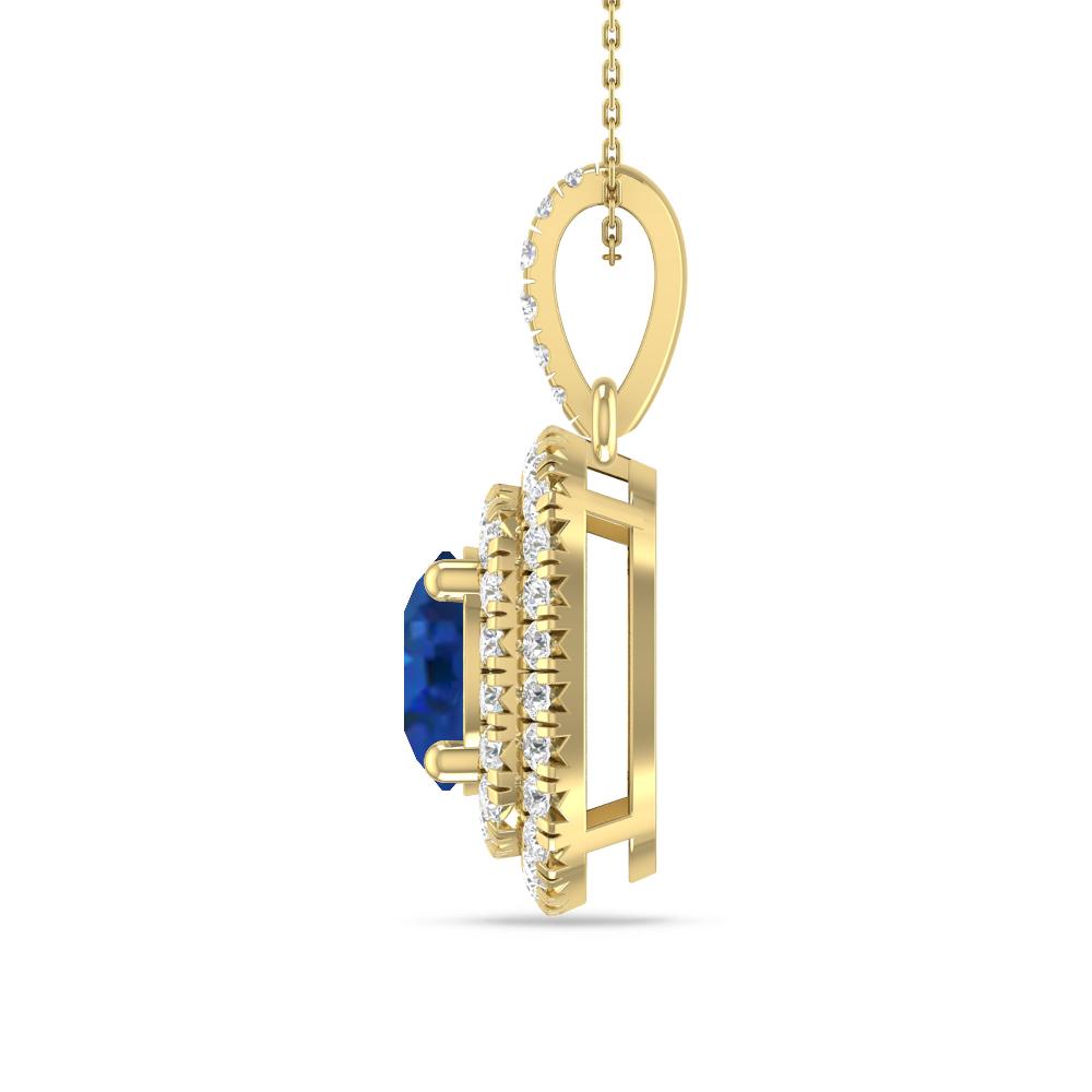 Yellow Gold - Sapphire