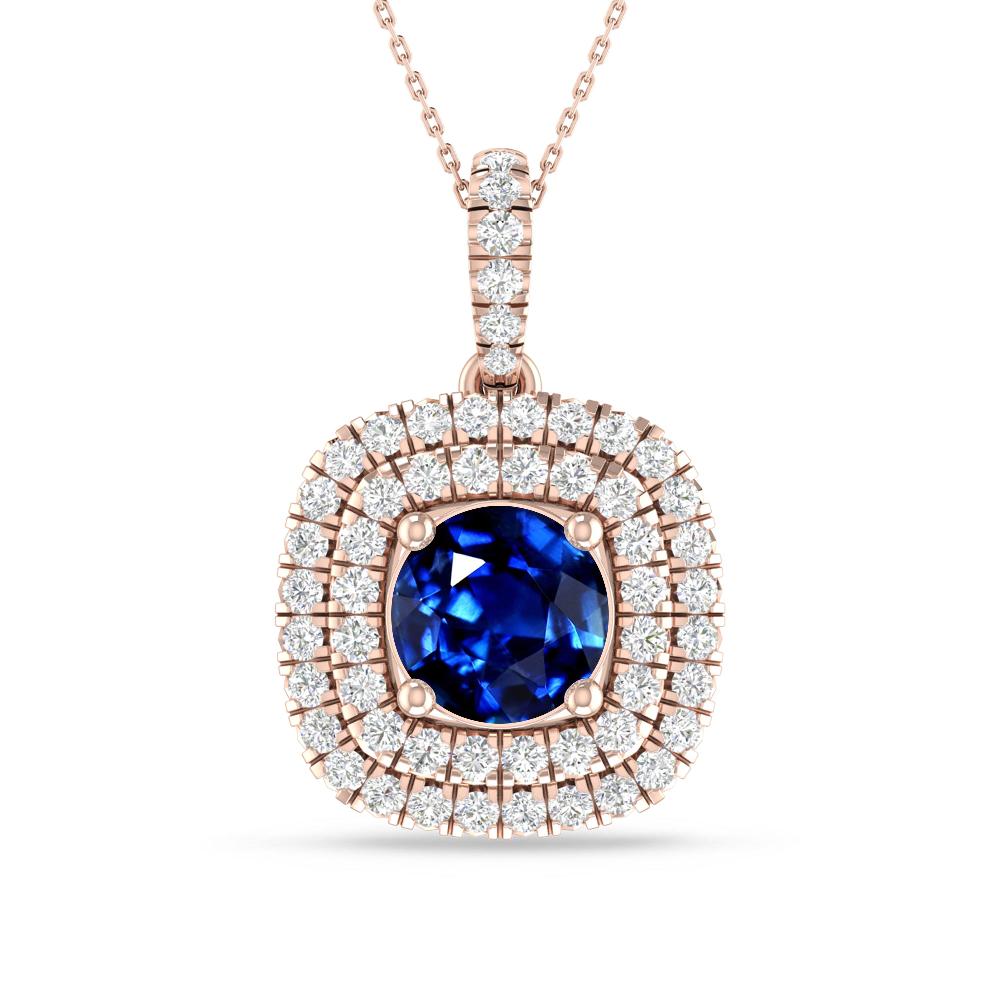 Rose Gold - Sapphire