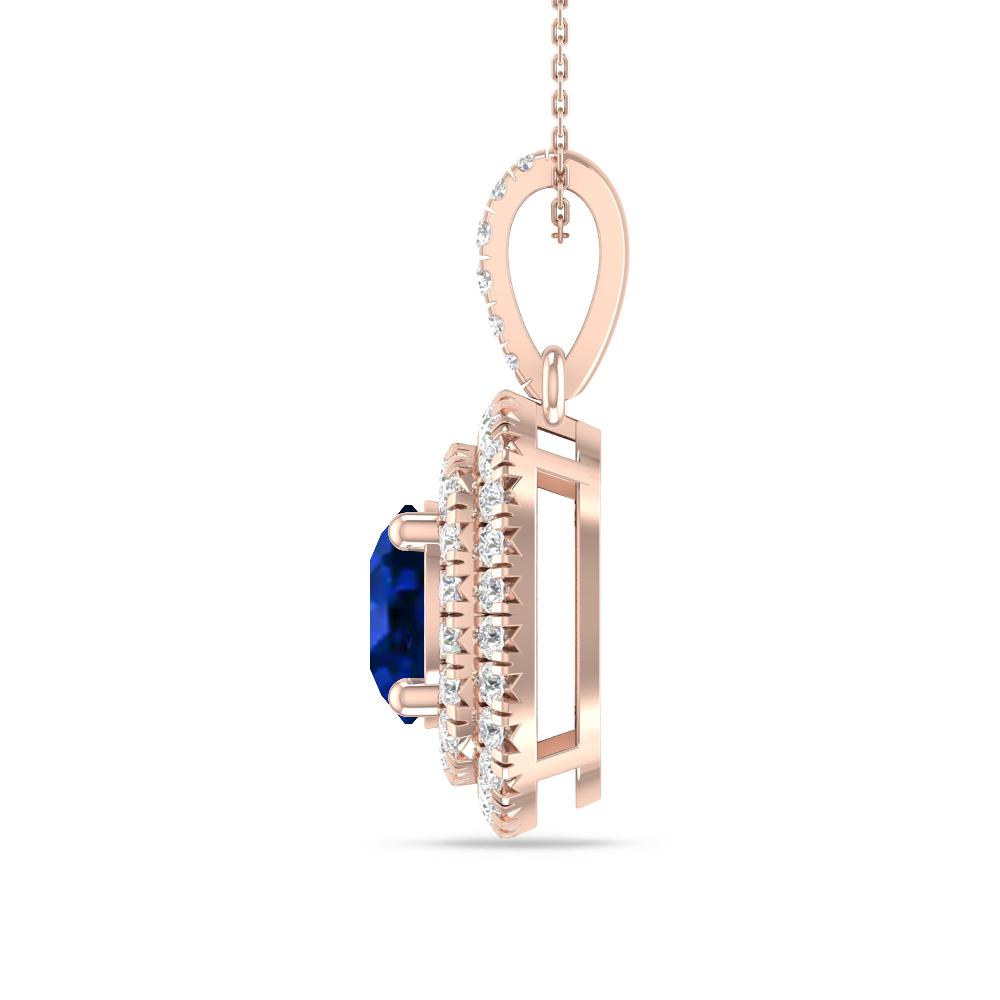 Rose Gold - Sapphire