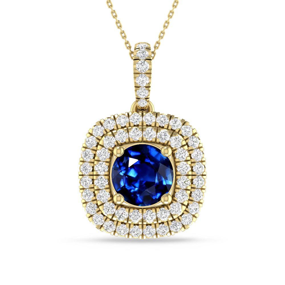 Yellow Gold - Sapphire