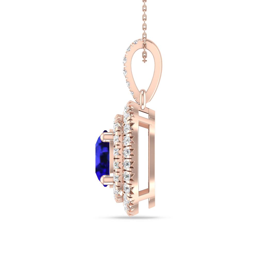 Rose Gold - Tanzanite