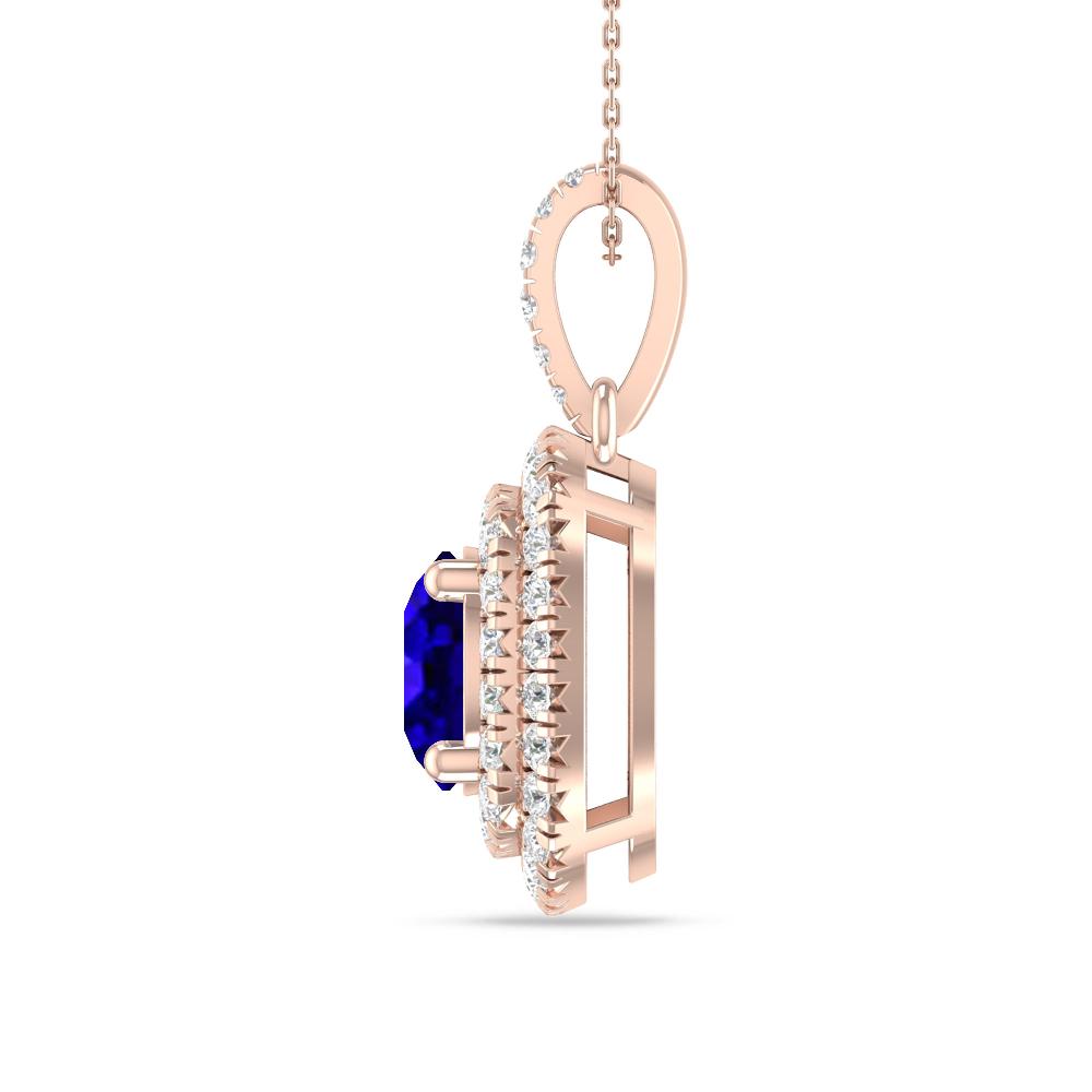Rose Gold - Tanzanite