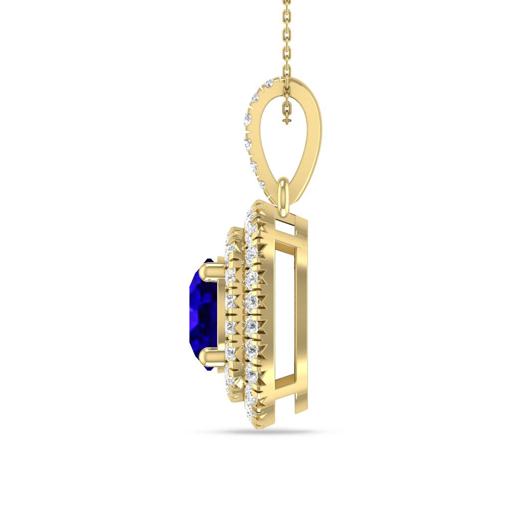 Yellow Gold - Tanzanite
