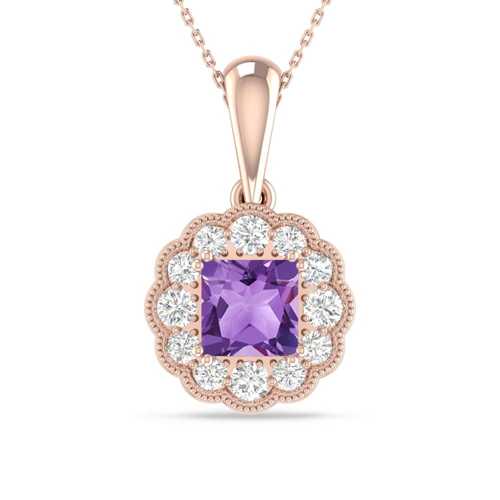Rose Gold - Amethyst